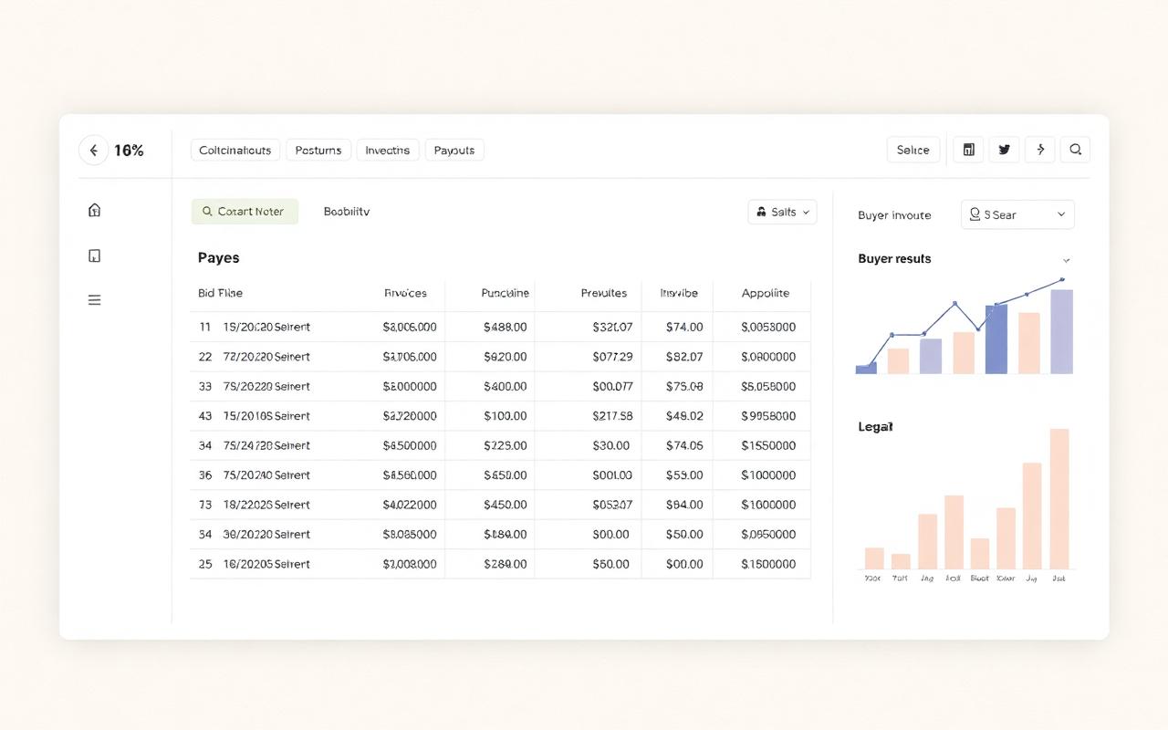 AuctionOps reconciliation view matching bid results to buyer invoices